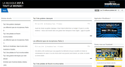 Desktop Screenshot of lamusiqueestatoutlemonde.com